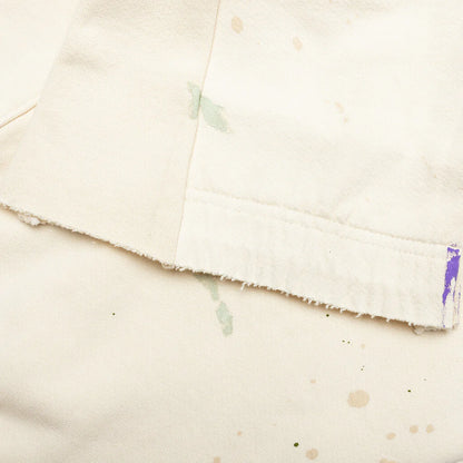 Logo Flare Sweatpants White