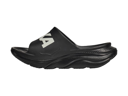 Sandalias HOKA Ora Athletic Slide Negro Blanco para Hombre