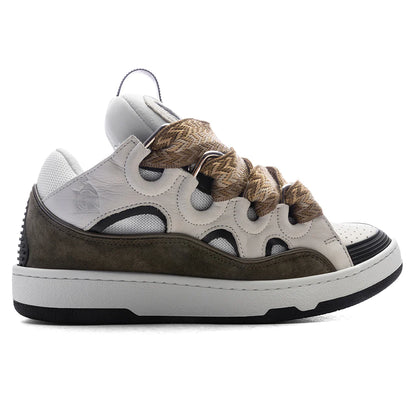 Curb Sneakers White Khaki