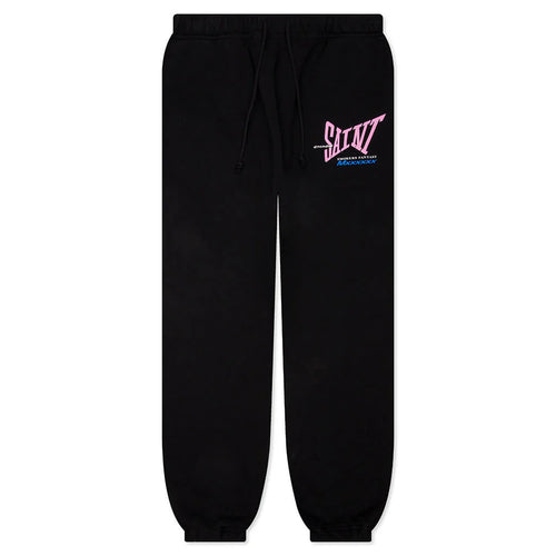 Ribbon Saint Sweatpants Black