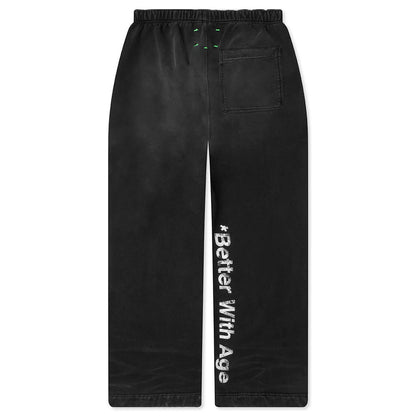 Fuck You Sweatpants Faded Black