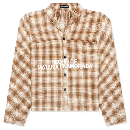 Materia Nazarene Shirt Tan
