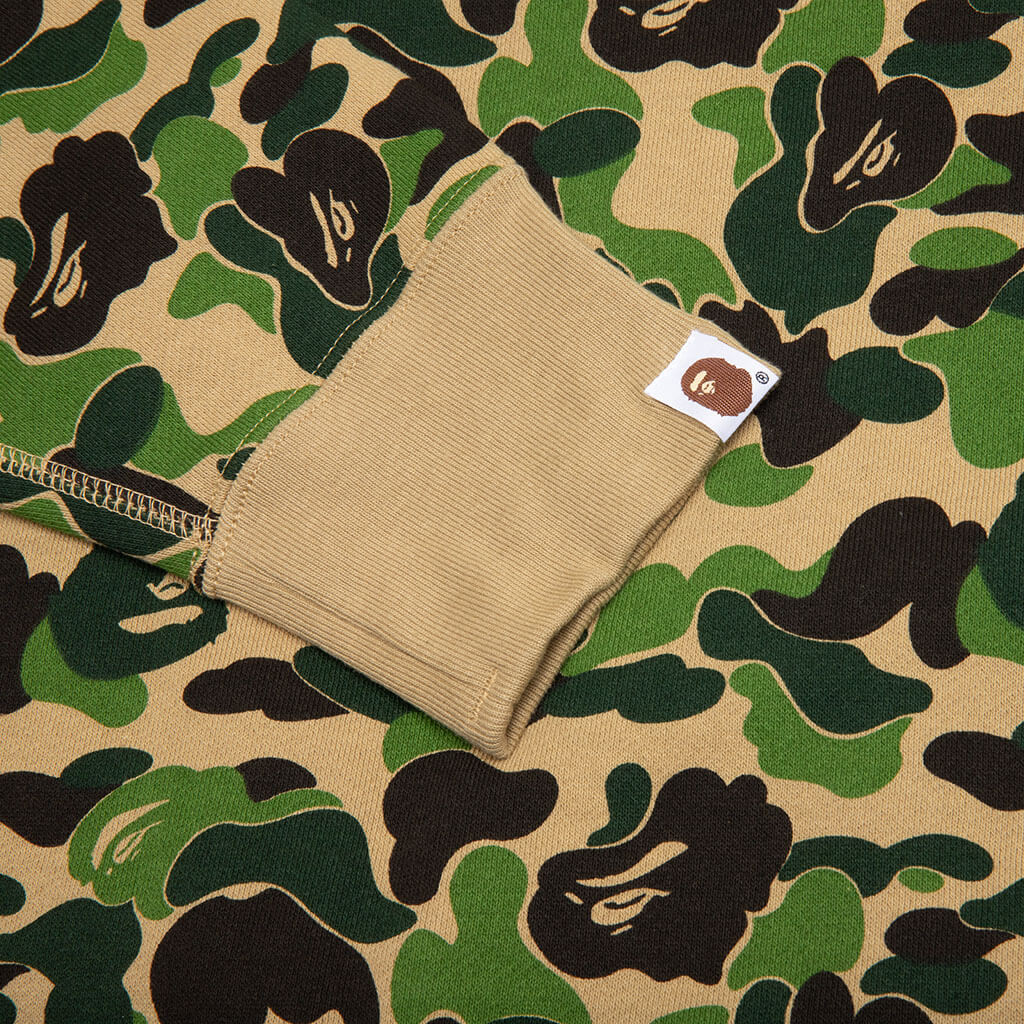 Abc Camo Shark Full Zip Hoodie Green