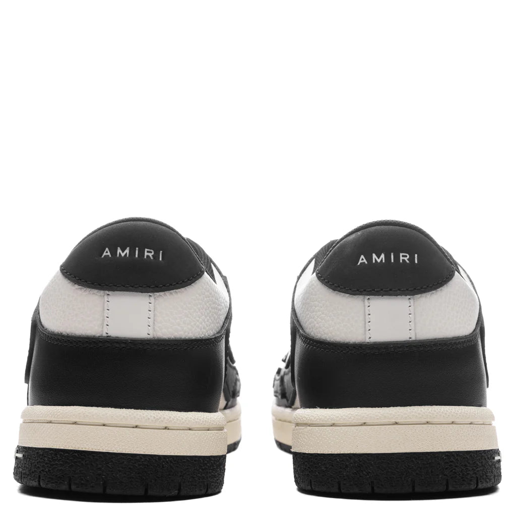 Skel Top Low Black White