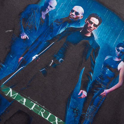 Saint M6 x The Matrix Green Logo S S Tee Black