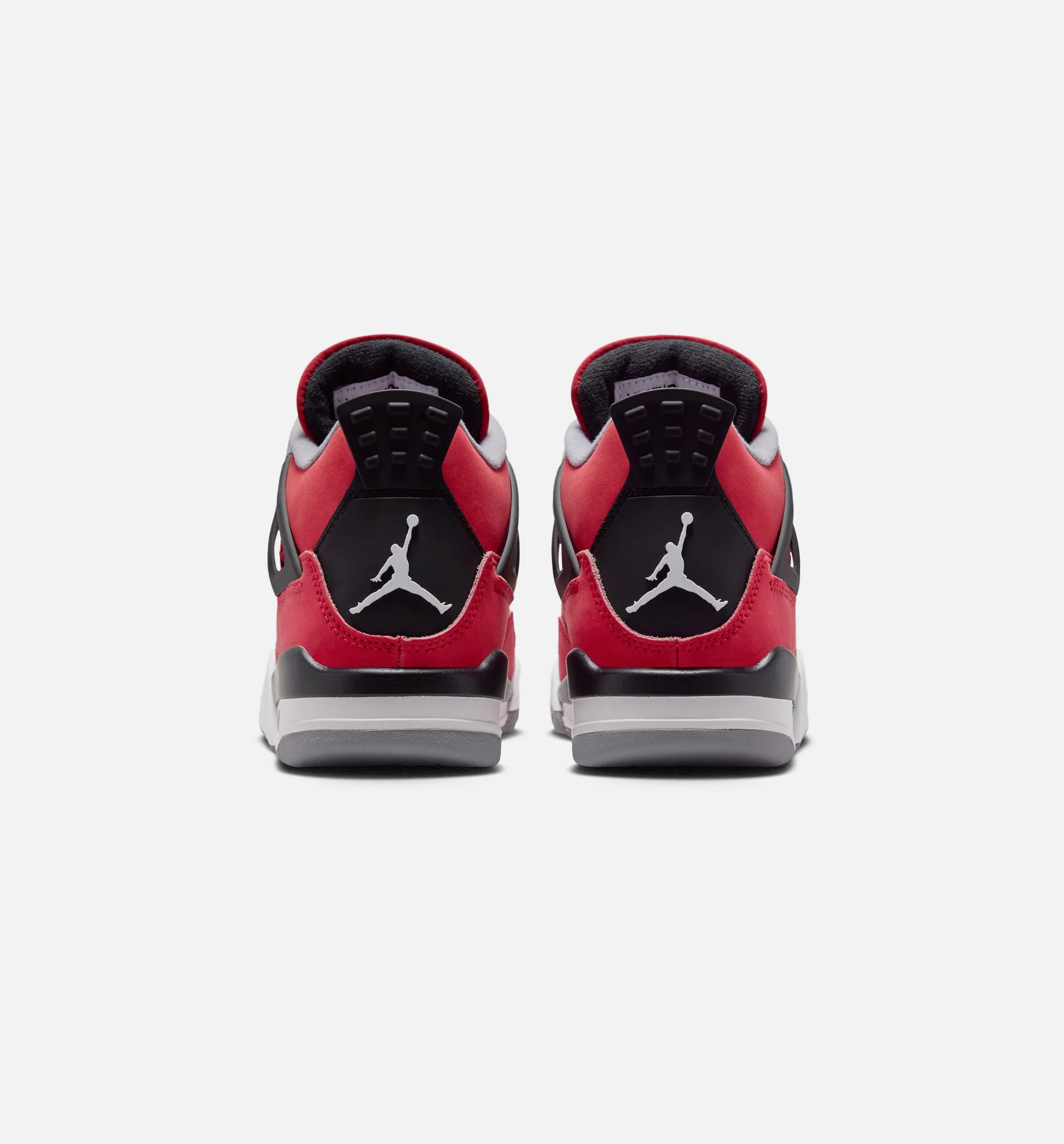 Air Jordan 4 Retro Toro Bravo Grade School Lifestyle Shoe Fire Red White Black Cement Grey Free Shipping