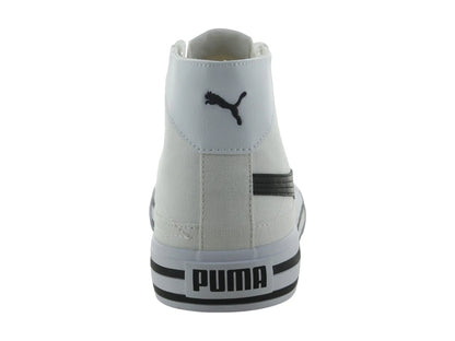 Tenis PUMA Court Classic Vulc Mid Blanco y Negro para Mujer