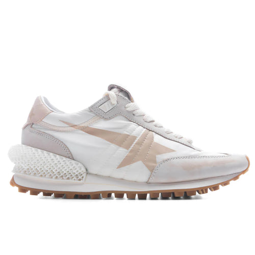 Womens Running Marathon Beige Light Grey