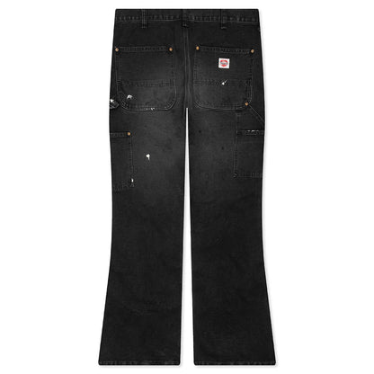 Double Knee Pants Black