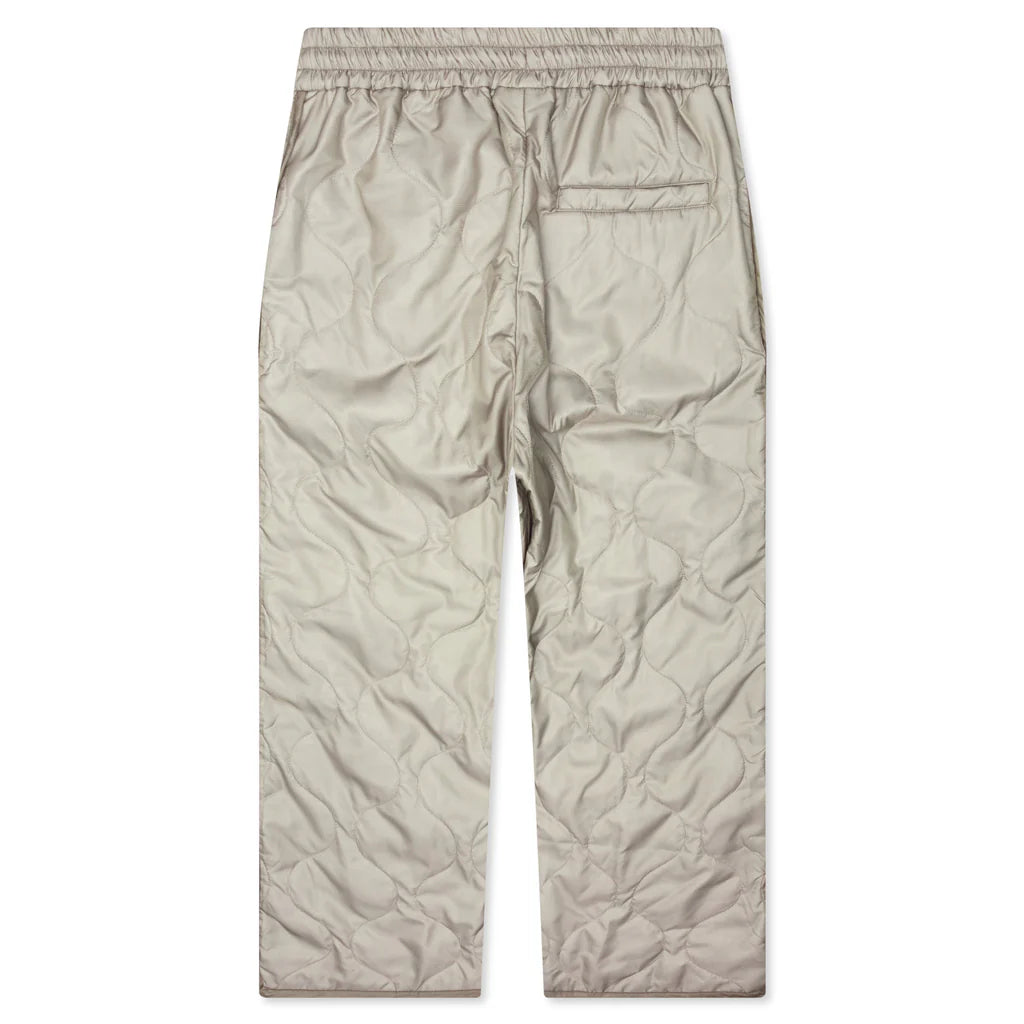 Pleaded Padded Pants Sand