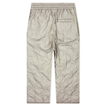 Pleaded Padded Pants Sand