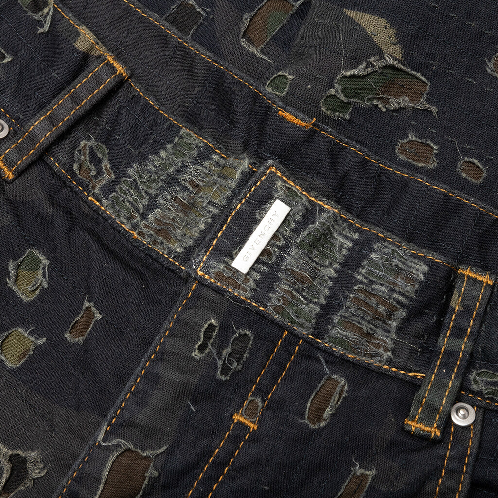 Carpenter Denim Trousers Brown Khaki