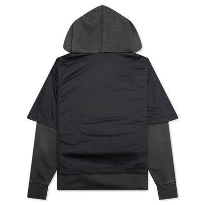 MA Star Mesh Hoodie Black