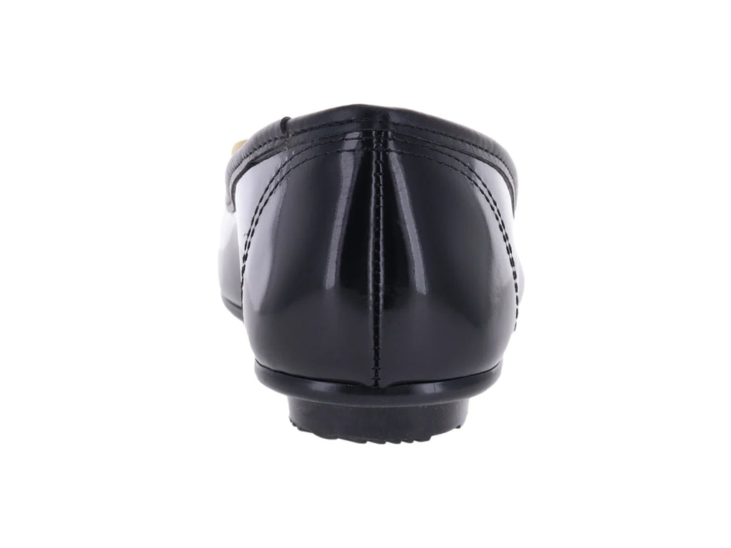 Zapatos Flats Ballerinas Moleca Negro para Mujer