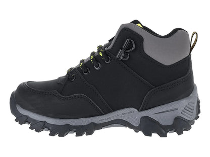 Botas Militares Guany Negro para Niño