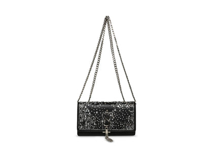Bolsa Steve Madden Blegen Negro y Plata para Mujer