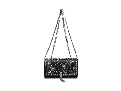 Bolsa Steve Madden Blegen Negro y Plata para Mujer