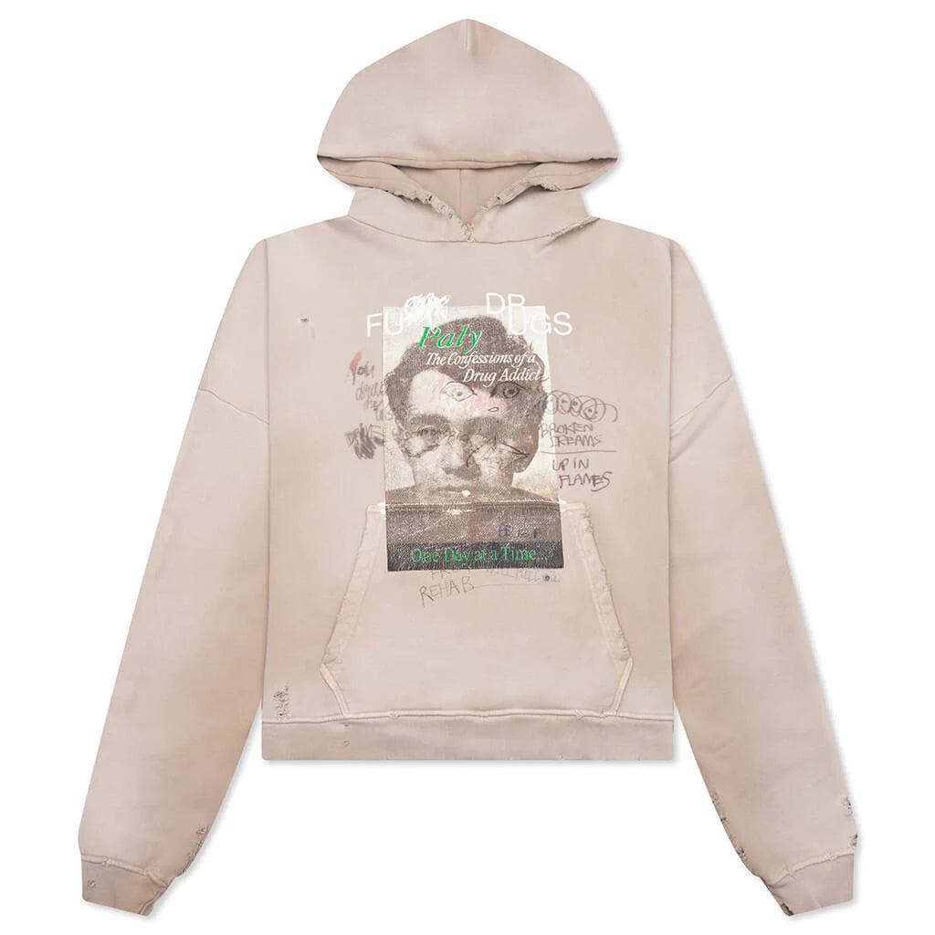 Confessions Hooded Sweatshirt Brown