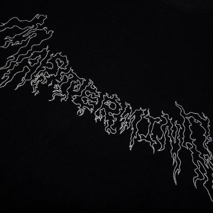 OGlassbeaded S S Tee Black
