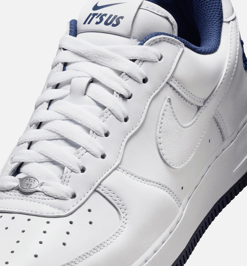 Lil Yachty x Air Force 1 Concrete Boys Mens Lifestyle Shoe White Navy