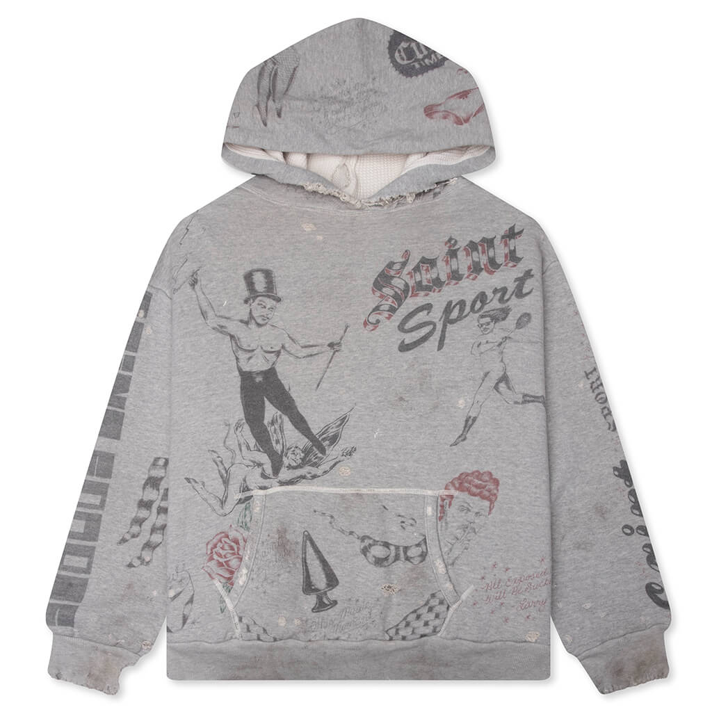Drawing Hoodie Grey