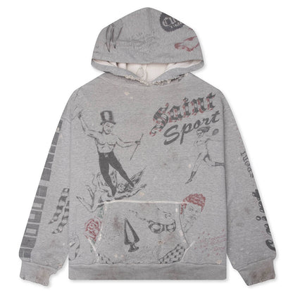 Drawing Hoodie Grey