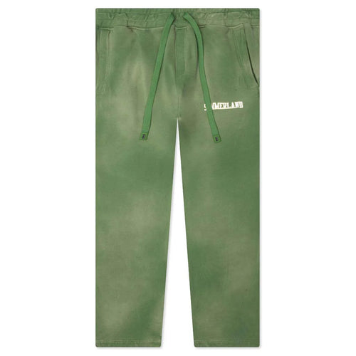 Summerland Collegiate Baggy Sweatpants Vintage Seaweed