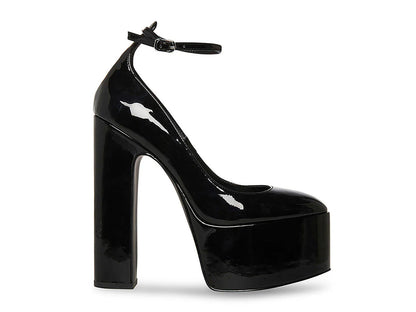 Zapatos de Tacón Steve Madden Negro Charol para Mujer
