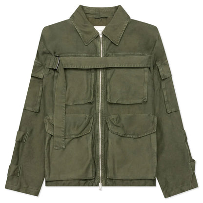 Overdyed Cargo 7333 MW Jacket Khaki