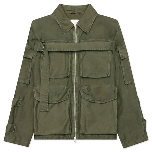 Overdyed Cargo 7333 MW Jacket Khaki