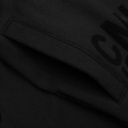 Casual Sweatpant With Elasticated Bottom Black