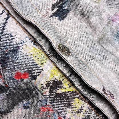Trompe Loeil Jacket White Multi