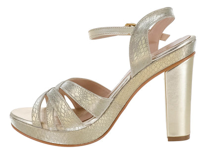 Sandalias Sary Metálicas Oro para Mujer