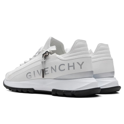 Spectre Zip Runners White Silvery