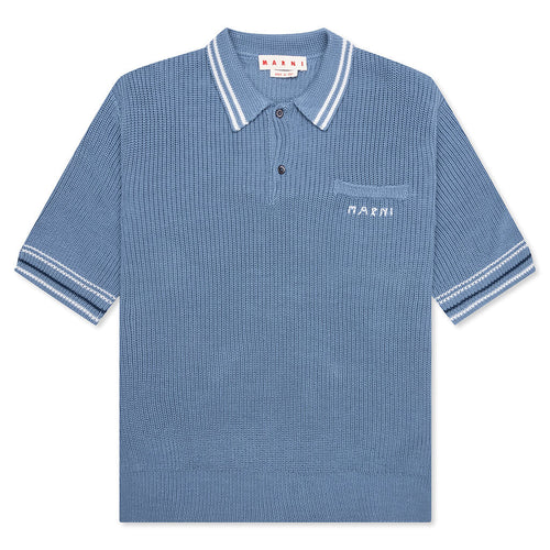 Knitted Polo Neck Opal