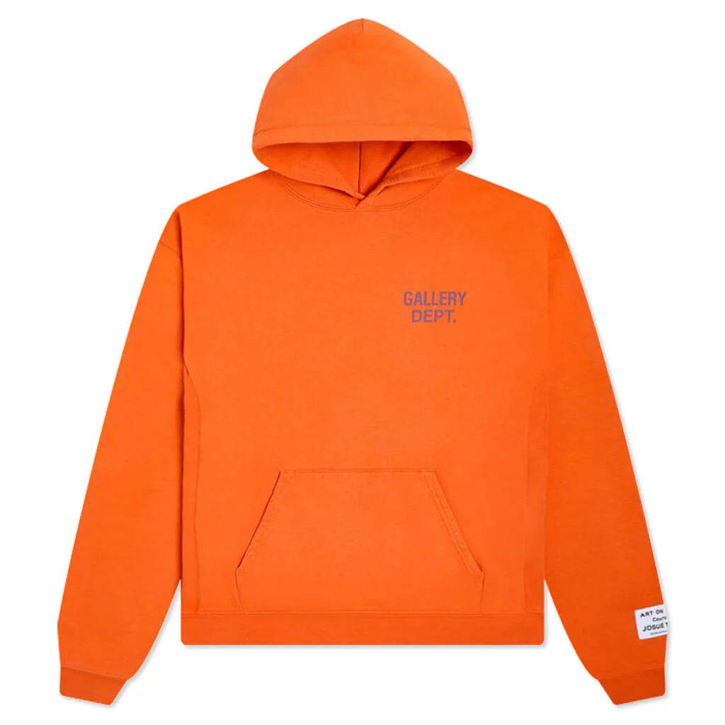 90s GD Logo Hoodie Tomato Red