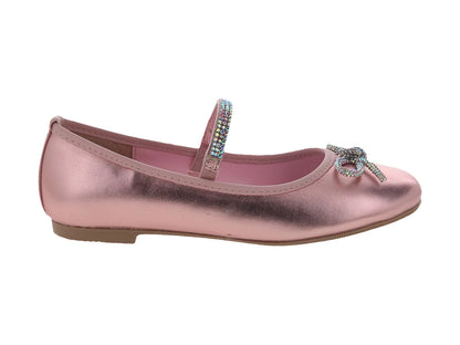 Tropicana Tenis Metálicos Rosa Claro para Niña