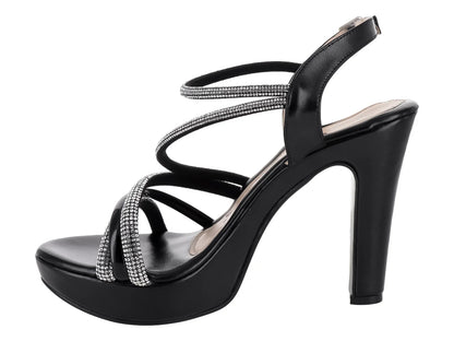 Zapatillas de Fiesta Roze Negro para Mujer