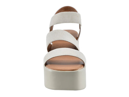 Sandalias de Plataforma EFE Color Latte