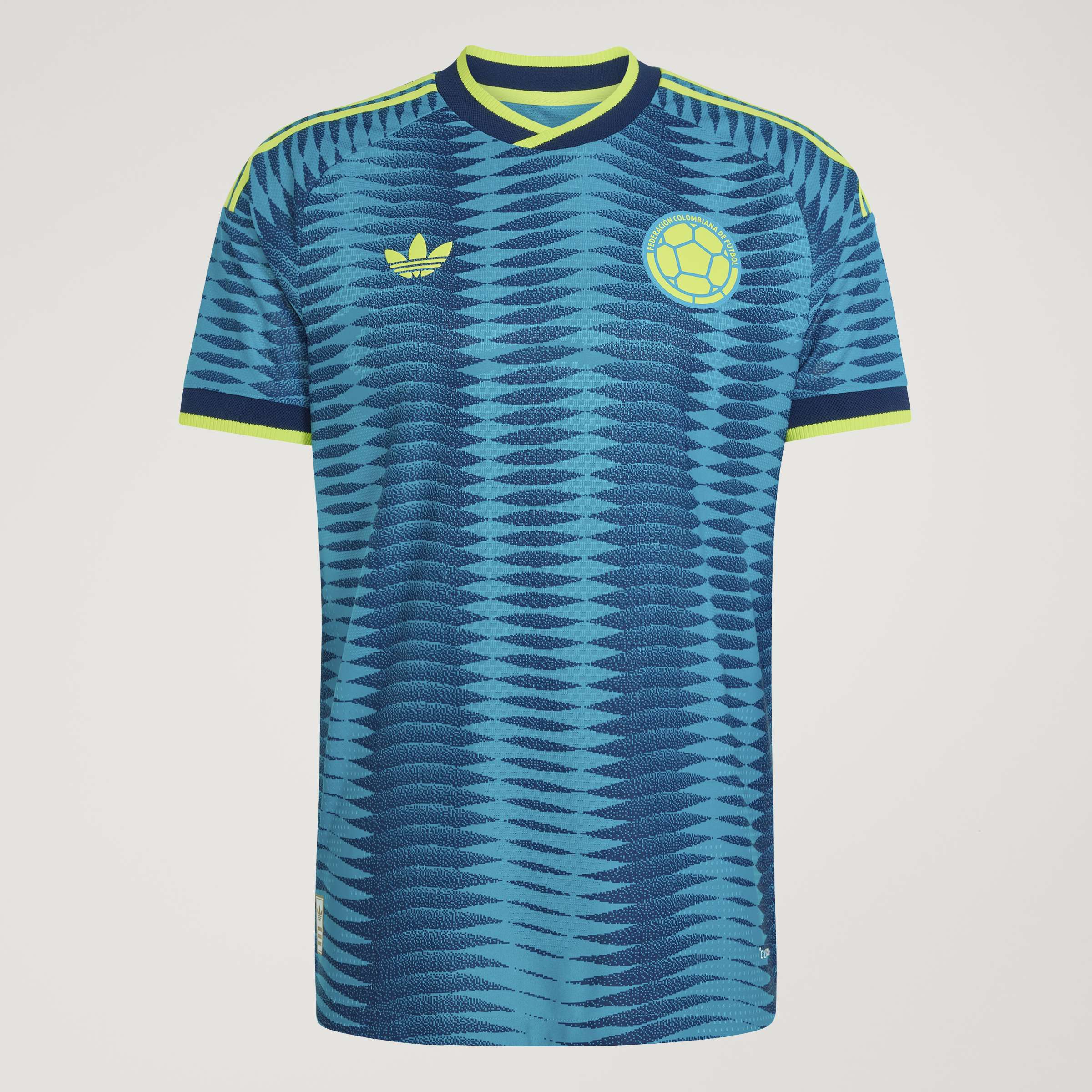 adidas Colombia Away Authentic Mens Soccer Jersey 2026 Mistery Petrol Navy