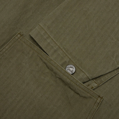 Cotton Herringbone N 3 Jacket Olive