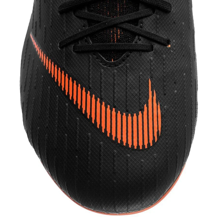 Nike Superfly 6 Pro FG Firm Ground Mens Soccer Cleats Black Total Orange