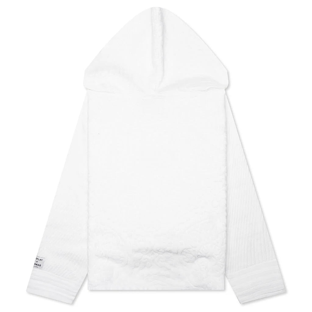 Beach Baja Hoodie White