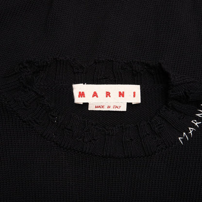 Round Neck Sweater Black