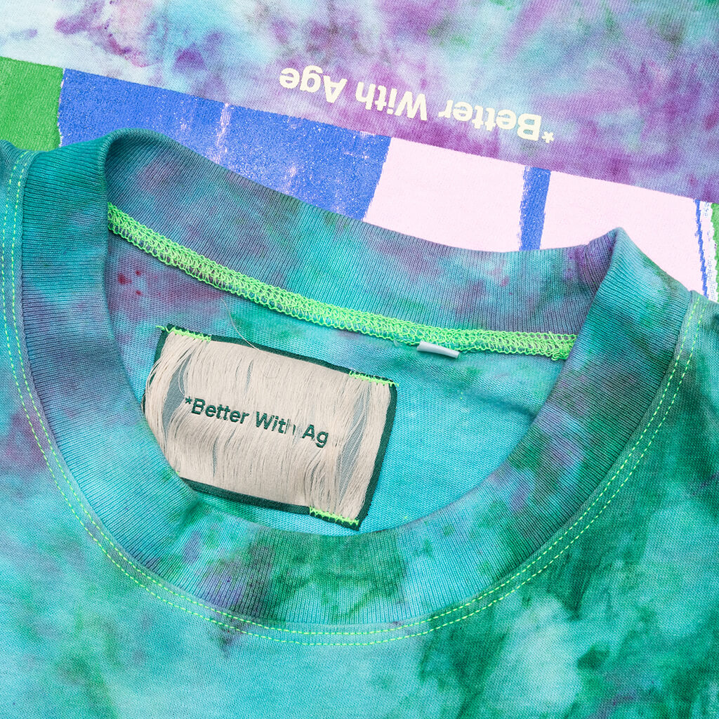Encore Tie Dye Reversible L S Tee Multi