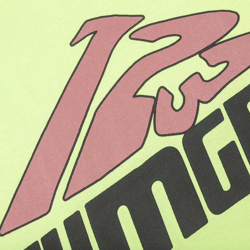 Fasting For Faster L S Tee Green