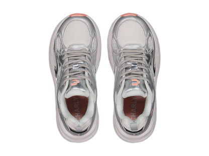 Tenis Charly Fashion Sport Gris para Mujer