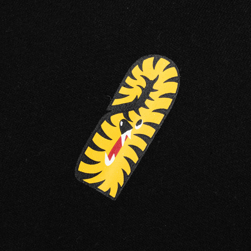 2nd Shark Full Zip Hoodie Black