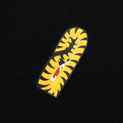 2nd Shark Full Zip Hoodie Black
