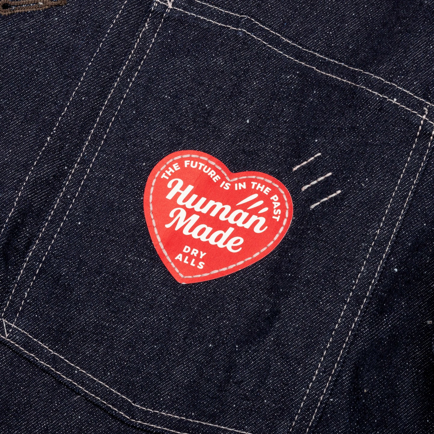 Denim Coverall Jacket Rigid Indigo